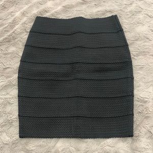 Xhilaration Black Body Con Skirt Size Small